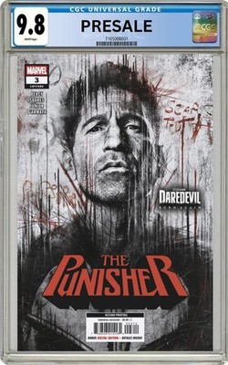 CGC 9.8 Punisher #3 2nd Printing Marvel Television Pre-Sale 6/10/26