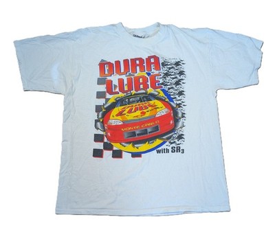 Vtg 90s Dura Lube Monte Carlo Shirt XL Chevrolet NASCAR Dale Earnhardt Indy 500