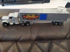 Vtg 1980 Hot Wheels Steering Rigs GMC Eagle Trucking Tractor Trailer Semi Gray