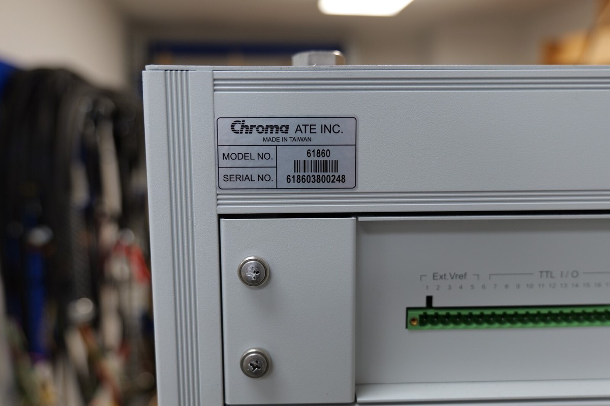 Chroma 61860-380 Regenerative Grid Simulator 60kVA, 380VAC/3ph