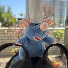 Ratatouille Hairband Remy Disney Cartoon Movie Plush Rat Hairpin Headband
