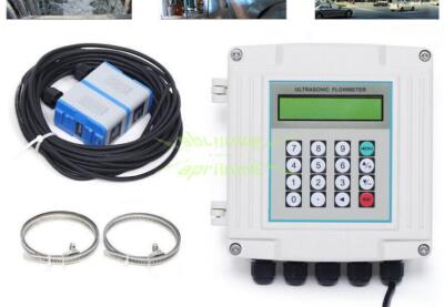 Digital Fixed Ultrasonic Flow Meter DN50-700mm TUF-2000SW+TM-1