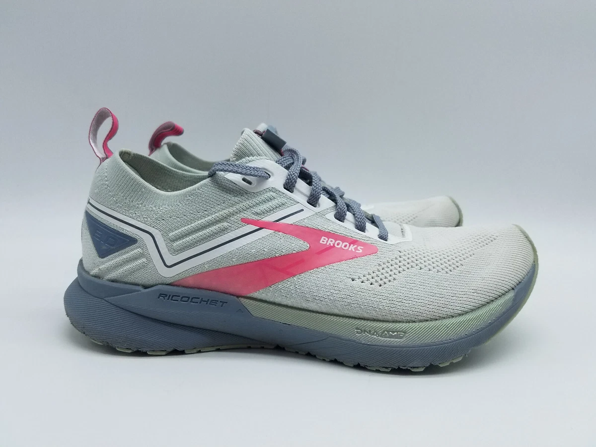 Brooks Ricochet 3 Women's Running Shoes Size 8 B (Medium) Gray Pink