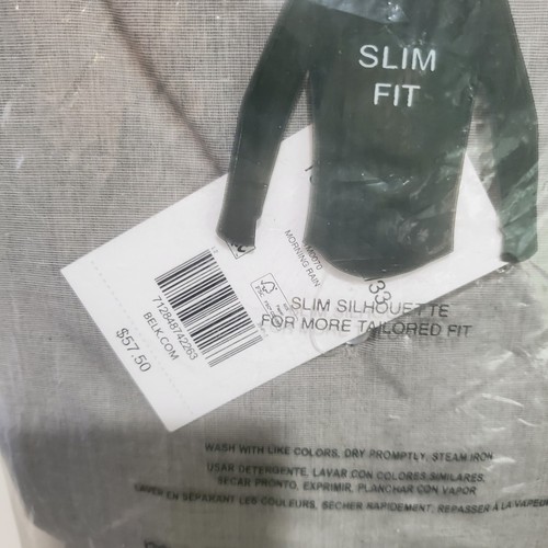 Madison Camicia Uomo M 32/33 Slim Fit Raffreddamento Dinamico Bottoni Manica Lunga - Foto 6 di 6