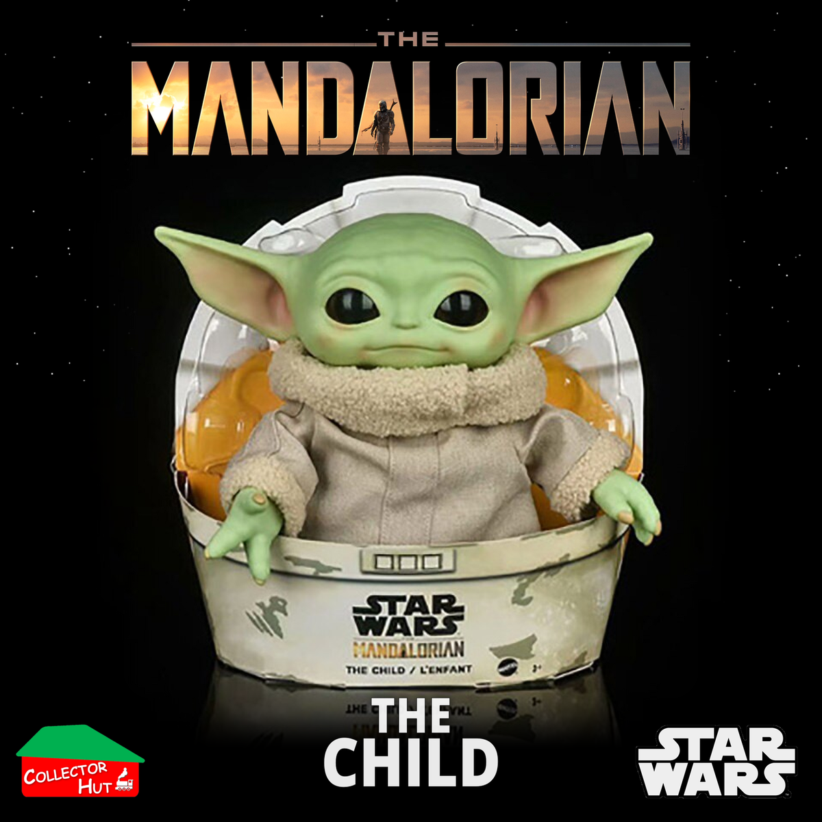 Bebe Yoda Peluches De Mandalorian Mattel Star Wars: The