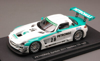 Mercedes SLS GT3 #28 Merdeka 2012 Moh Kataoka Lester Ritchie 1:43 Model EBBRO