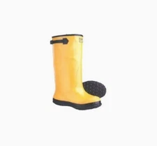 Yellow Slush Rubber Boots 17'', size 13