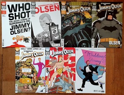7 COMICS SUPERMAN'S PAL JIMMY OLSEN N° 3 à 9 DC 2019 - Photo 1/2