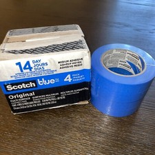 4 PACK ScotchBlue Original Multi-Surface Painter's Tape, 0.94 Inches x 60 Blue