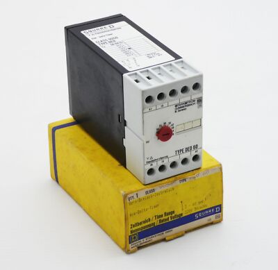 Square D DED 60 CLASS 9050 Star Delta Timer -unused/OVP-