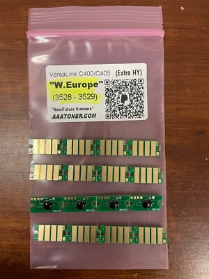 16 Toner Chip '' 3528 - 3529 '' for Xerox VersaLink C400, C405 Printer Refill