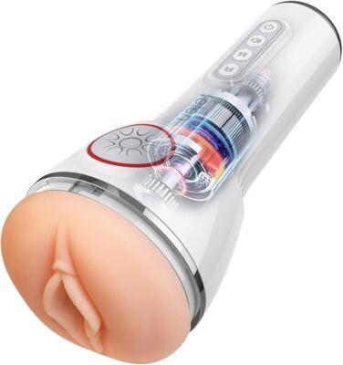Automatic Male Masturbators Heating Thrusting Rotating Pocket Pussy Stroker  Cup | eBay