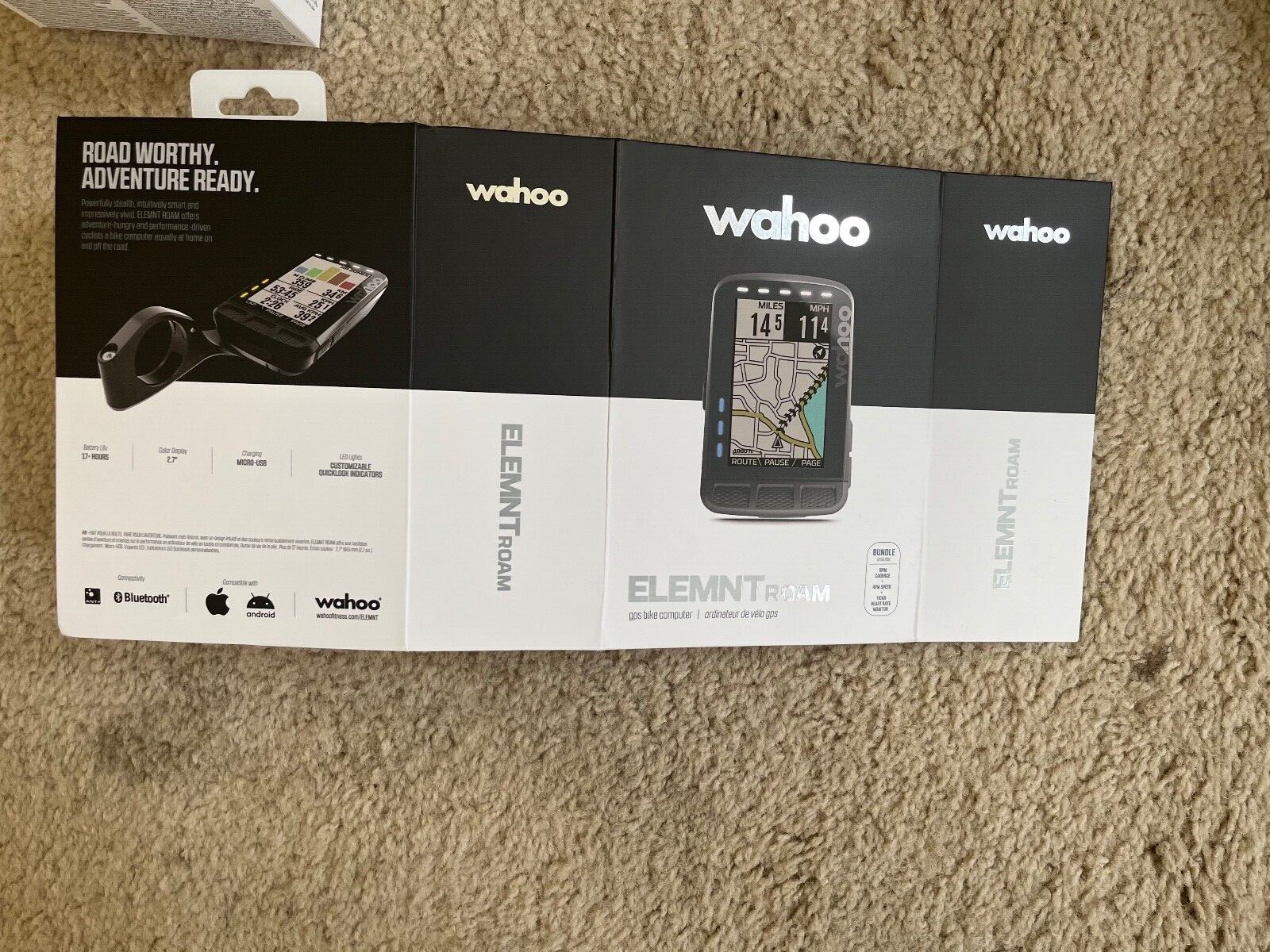 Elemnt Ace Gps Bike Computer Wahoo ELEMNT ROAM Review (New Cycling - Main Image