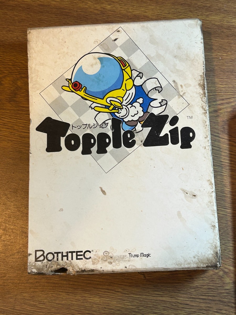 Topple Zip Famicom Disk System FDS Nintendo Japan NTSC-J Puzzle