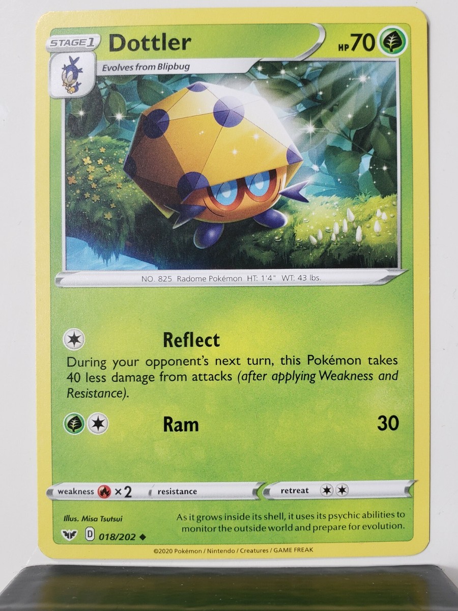 Dottler 018/202 NM - B1G1F - Sword Shield Pokemon Card $2 Combined Shipping Dottler 018/202 NM - B1G1F - Sword Shield Pokemon Card $2 Combined Shipping