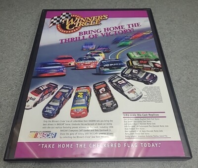 Winner's Circle Hasbro Nascar Die-cast Cars 1999 Print Ad Framed 8.5x11 