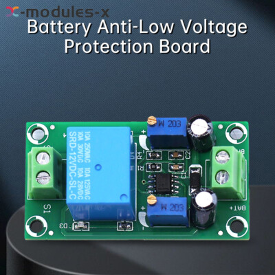 12V Battery Undervoltage Controller Protection Board Auto Load Voltage Recovery