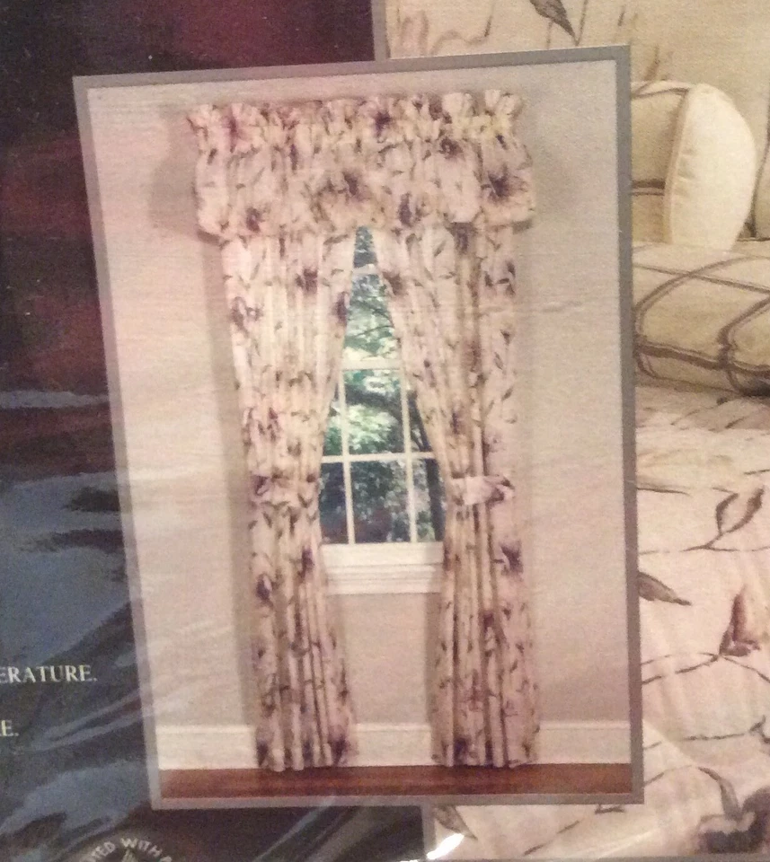 Cañón Familia Real Forrado Varilla Bolsillo Cortinas / Cortinas "Obsesión"  Foto 2 de 4