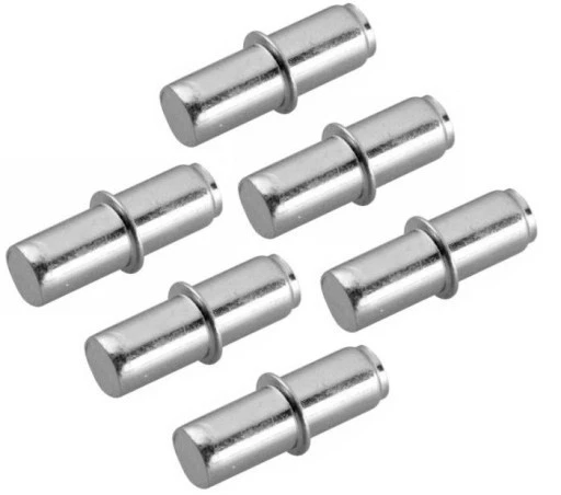  50x SHELF SUPPORT PINS, STUDS , METAL PEGS - Image 4 of 4