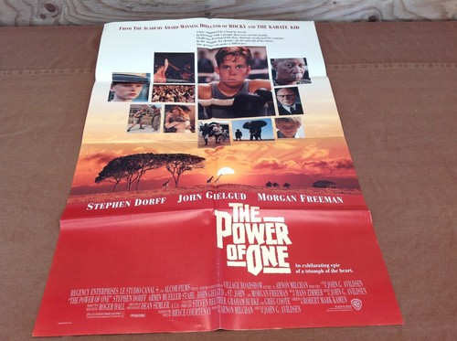 1992 The Power Of One Original Movie House Full Sheet Poster 