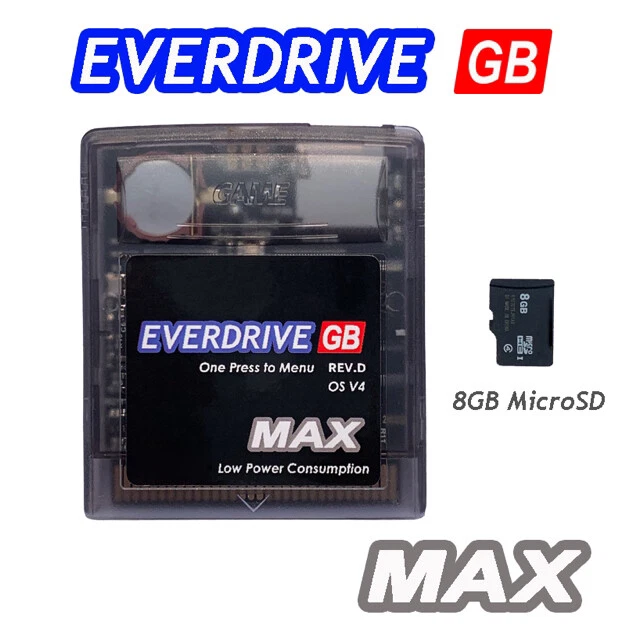 For Everdrive GB MAX 2022 Game Flash Card One press back to Menu 