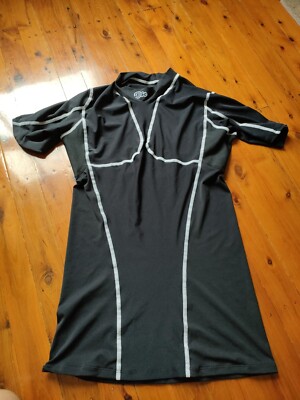 BSC Body Science mens compression t shirt size XL black short sleeve ...