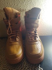 nike sf air force 1 mid desert ochre
