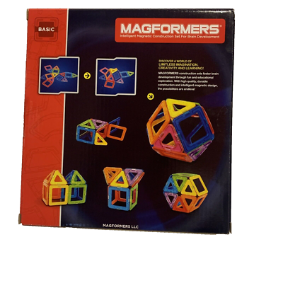 Magformers Set (14-pieces) Magnetic Building Blocks 730658630693| eBay