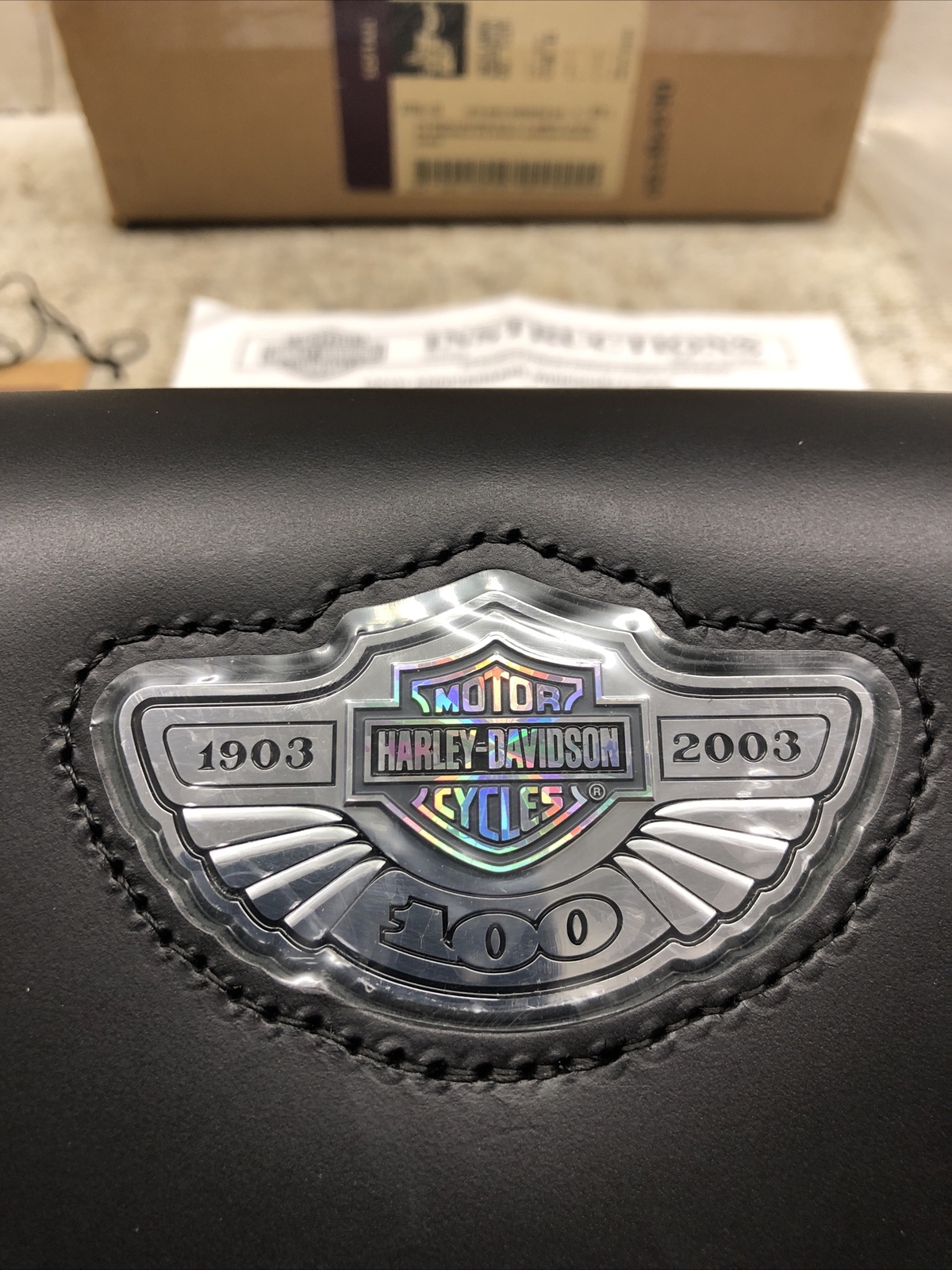 Harley 100th Anniversary Windshield Bag 2003 P/N 5770603 Fatboy