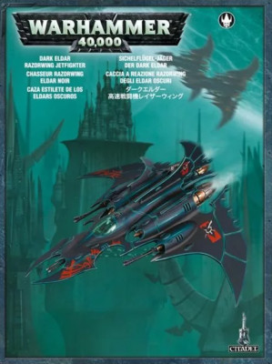 Razorwing Jetfighter Drukhari Dark Eldar Warhammer 40K NIB
