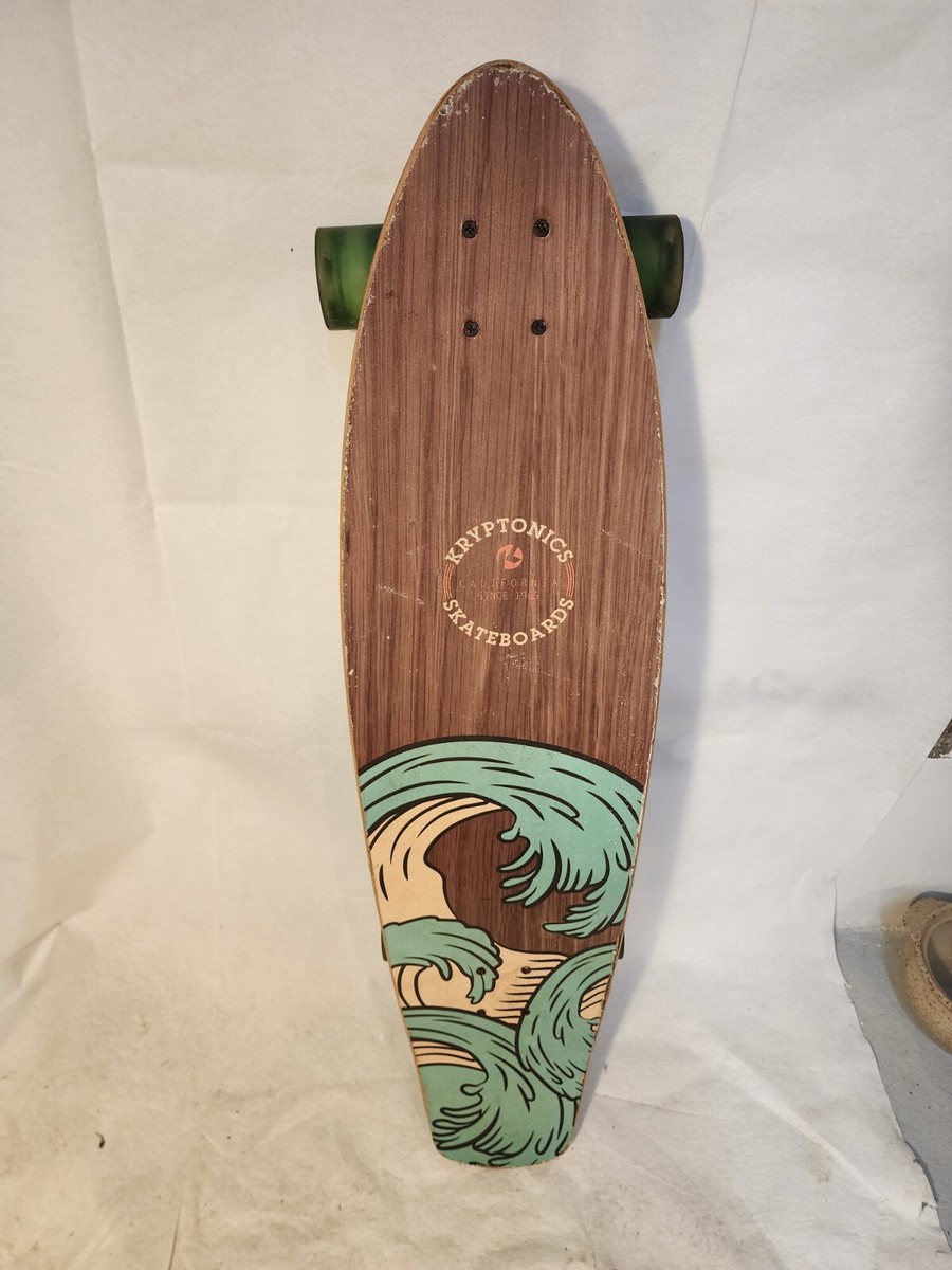 Petit Longboard Enfant Kryptonics - Occasion - Idéal Pour Enfants à Partir De 3 Ans