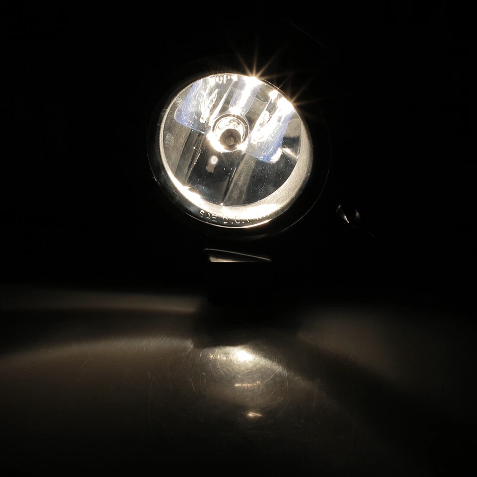 For Nissan Rogue 2008-13 Clear Lens Pair Fog Lights Front Lamp+Wiring+Switch Kit - Image 2 of 4