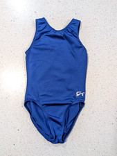 SOLID ROYAL BLUE GK Elite Child SMALL CS Gymnastics Dance leotard ULTRA SOFT