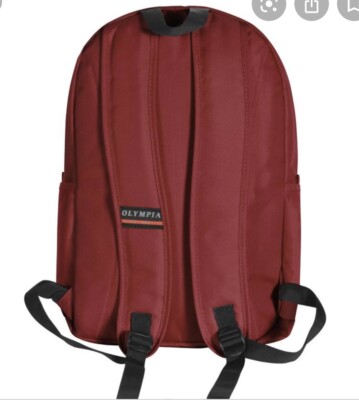 Olympia Princeton Backpack by Olympia Water Resistant Laptop Sleeve Side Pockets