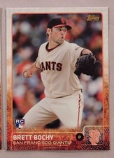  2015 Topps Limited Baseball /1000 Brett Bochy Giants Rc Mint
