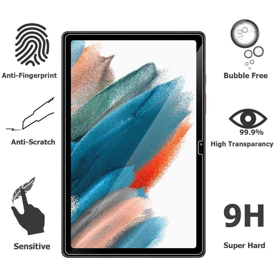 2X Glass Screen Protector For Samsung Galaxy Tab S11 Ultra S10 FE+ S9 S8 A9+ 5G - Image 3 of 4