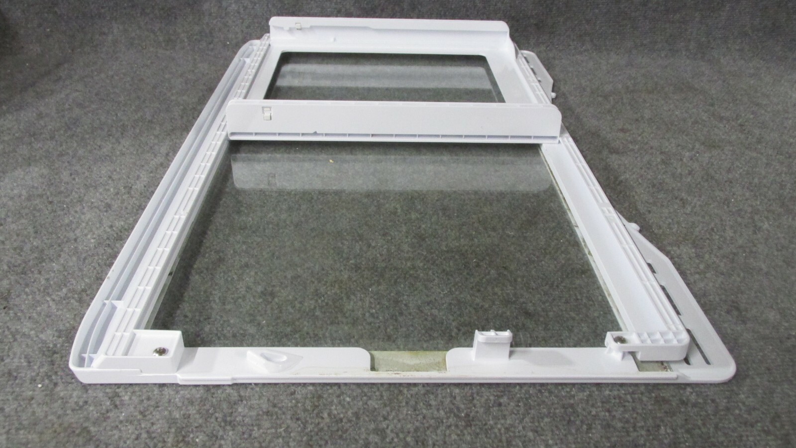 DA97-06686D SAMSUNG REFRIGERATOR GLASS SHELF FOR SNACK PAN | eBay