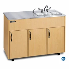 Ozark River Portable Sinks® Advantage S3 Portable Hand Sink -Maple