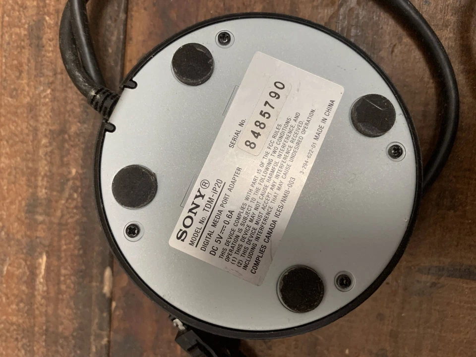 Sony TDM-iP20 Digital Media Port for iPod iPhone Mp3 Black Players Cradle - Image 2 of 2