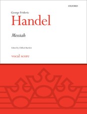 HANDEL MESSIAH Bartlett Vocal Score