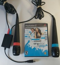 SingStar: Pop Bundle (Sony PlayStation 2, 2007)