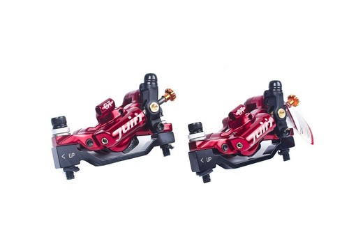 Juni Tech GT-P Mountain eBike Fahrrad 4-Kolben Hydraulikscheibe Bremssattel Set - Bild 25 von 60