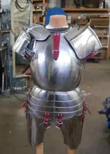 Medieval Knight Cuirass Armor Warrior Breastplate Steel Chest Plate LARP Armour