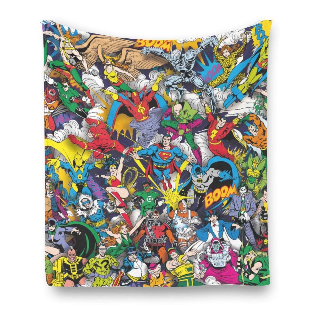 Justice League DC Heroes Fleece Blanket for Home & Living