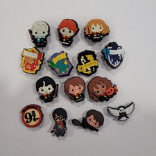 Harry Potter Charms For Crocs Shoe - 14 Pieces