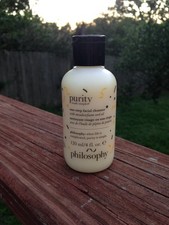 Philosophy Purity Made Simple One Step Facial Cleanser 4oz Travel Size