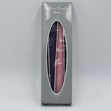 Roman Inc. Advent Candles Set 3 Purple 1 Pink Taper Candles  New In Box