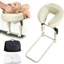 Adjustable Massage Headrest for Bed with Storage Bag  Disposable Covers