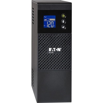 Eaton 5S UPS 700VA 420W Tower LCD 120V 15A Output: (8)5-15R, 5S700LCD