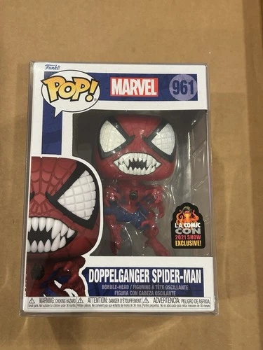 Funko POP! Marvel Doppelganger Spider-Man #961 Vinyl Figure LA Comic Con